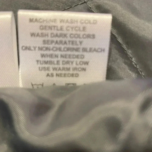 North River Outfitters Western Quilted Heather Grey Red Vest Sz M - Picture 10 of 10